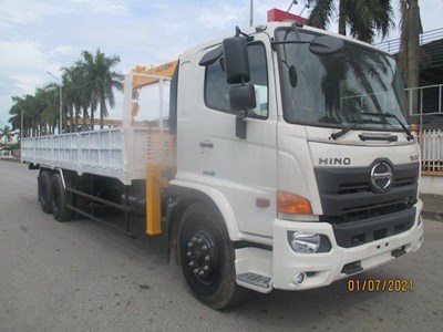 HINO FM8JW8A GẮN CẨU SOOSAN334 3 TẤN 4 ĐỐT THÙNG 