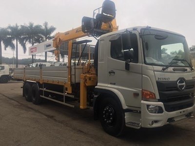 HINO FL8JL8A GẮN CẨU SOOSAN 746 8 TẤN 6 ĐỐT 