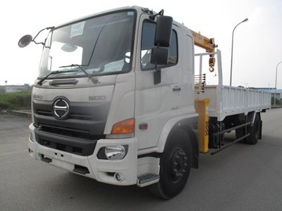 HINO FG8JP8A GẮN CẨU SOOSAN 513 5 TẤN 3 ĐỐT THÙNG 6,5M