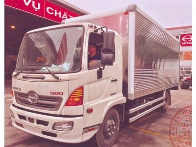 Xe tải hino 6t4 thùng kín dài 5m6 (FC9JJTC)